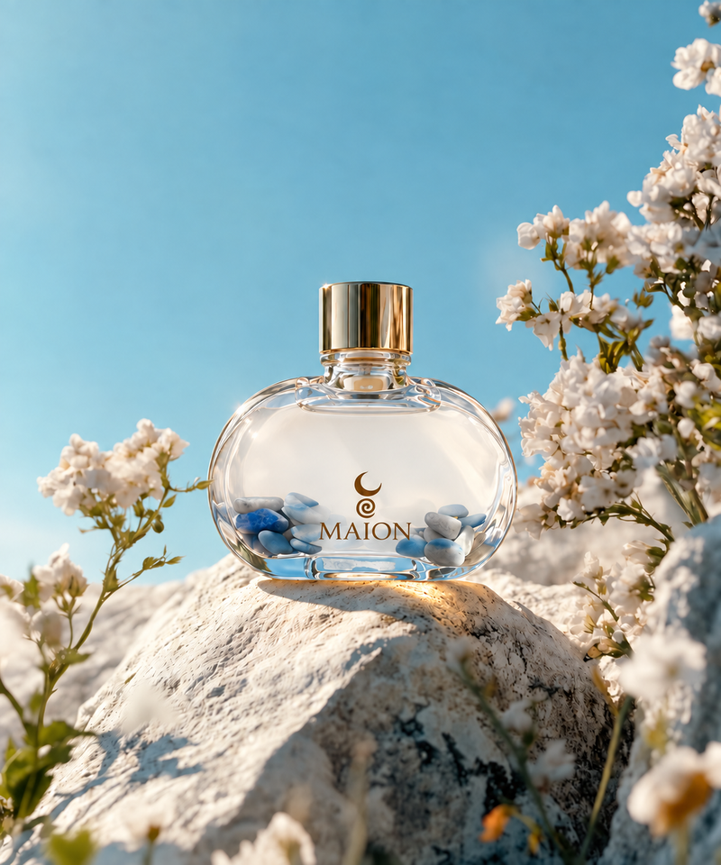 Difusor Flor de Algodão Quartzo Azul