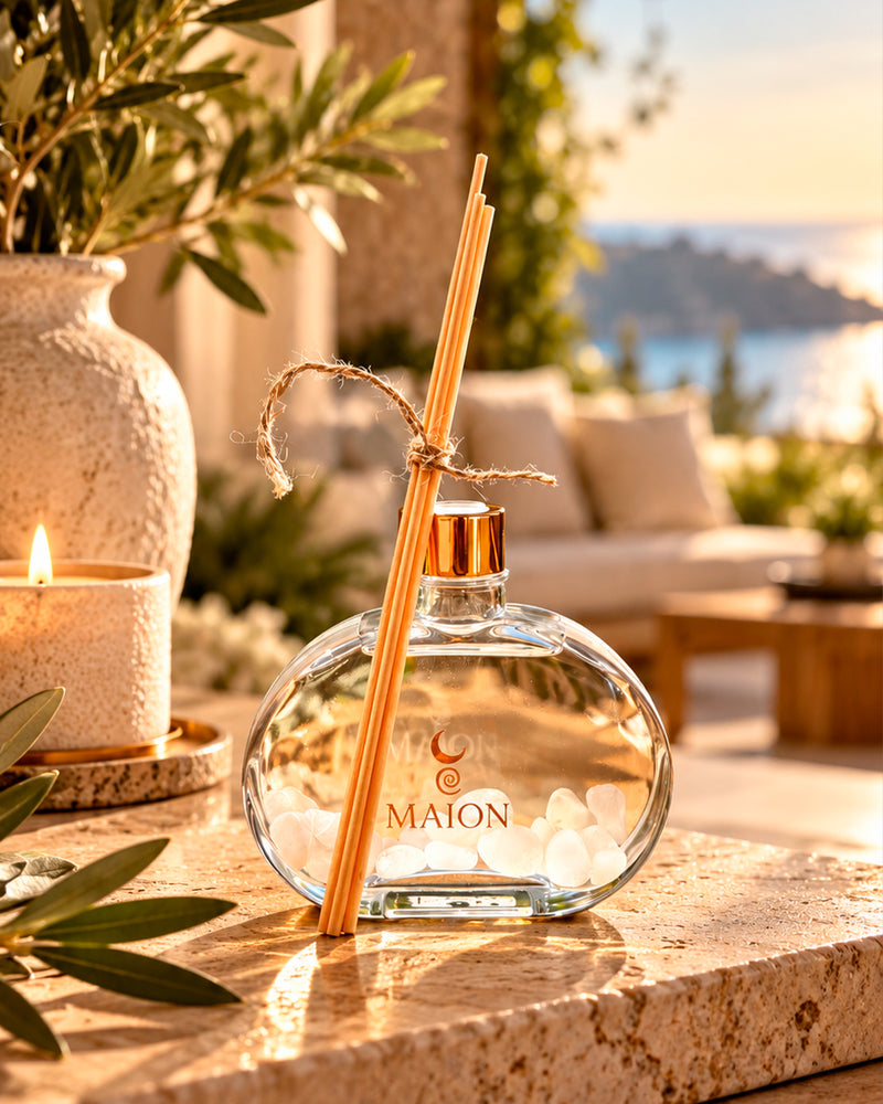 Difusor Limão-Siciliano & Orquídea Quartzo Branco
